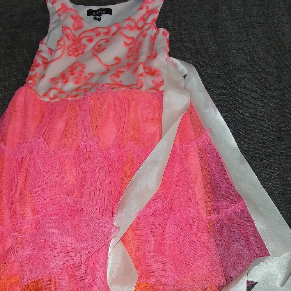 Zunie Pink and Orange Dance Costume